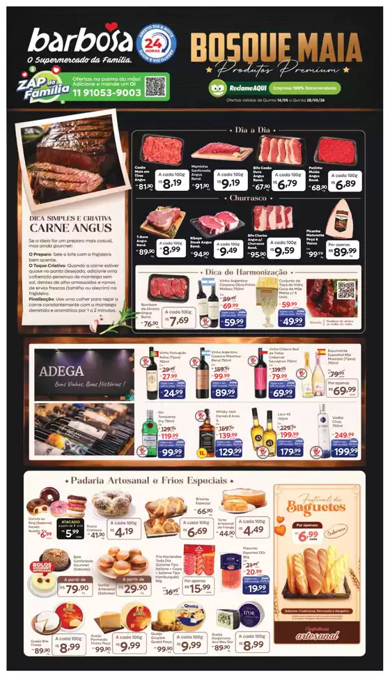 Catálogo Barbosa Supermercados | Ofertas | 2026-05-15T00:00:00.000Z - 2026-05-28T00:00:00.000Z
