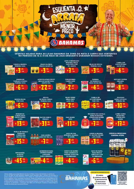 Catálogo Bahamas Supermercados em Campo Grande | Warm-up Stingray | 2026-05-18T00:00:00.000Z - 2026-05-31T00:00:00.000Z