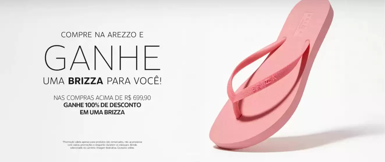 Catálogo Arezzo em Itaguaçu | Ofertas Arezzo | 2026-05-18T00:00:00.000Z - 2026-06-18T00:00:00.000Z