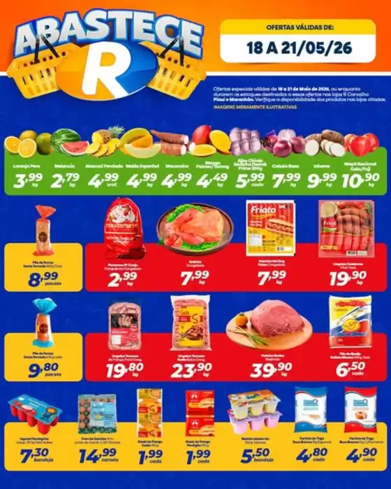 Catálogo R Carvalho Supermercado | Abastece R | 2026-05-18T00:00:00.000Z - 2026-05-21T00:00:00.000Z