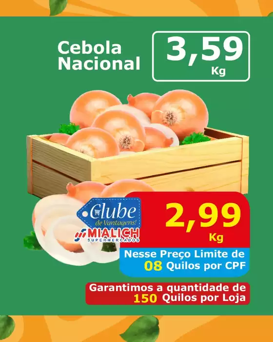 Catálogo Mialich Supermercados em Paranavaí | Encarte Mialich Supermercados | 2026-05-18T00:00:00.000Z - 2026-05-20T00:00:00.000Z