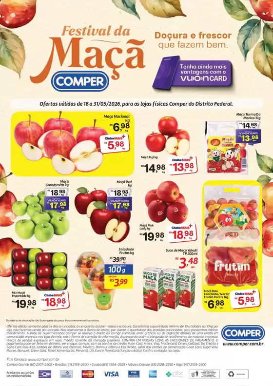 Catálogo Comper | Promoções especiais em andamento | 2026-05-18T00:00:00.000Z - 2026-05-31T00:00:00.000Z