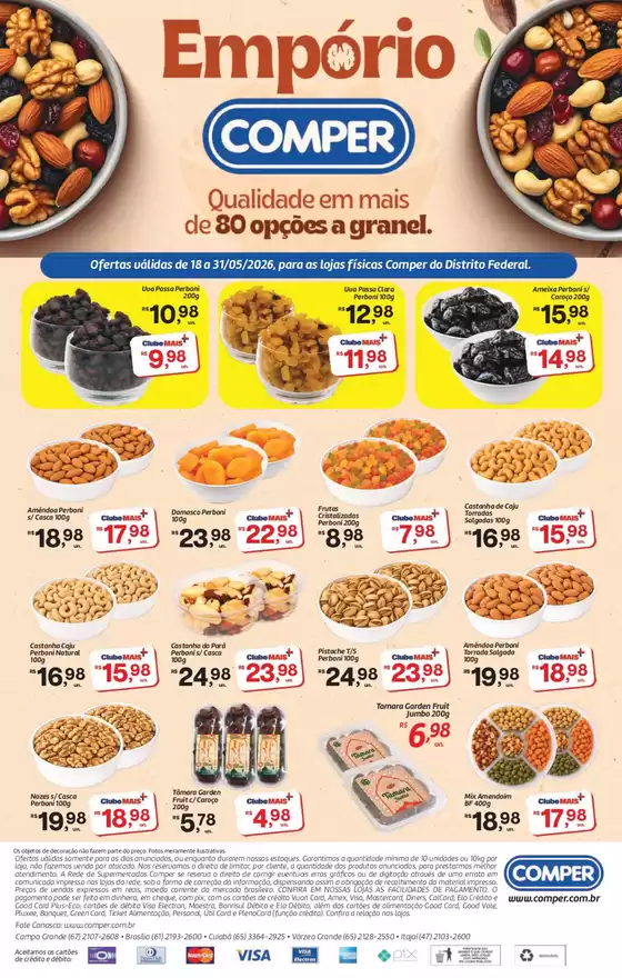 Catálogo Comper | Ofertas exclusivas e pechinchas | 2026-05-18T00:00:00.000Z - 2026-05-31T00:00:00.000Z