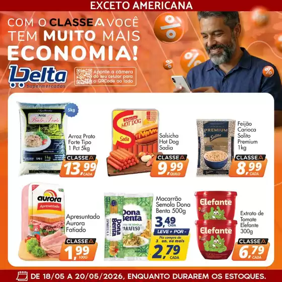 Catálogo Delta Supermercados | Ofertas exclusivas | 2026-05-18T00:00:00.000Z - 2026-05-20T00:00:00.000Z