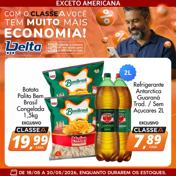 Catálogo Delta Supermercados | Promoções especiais em andamento | 2026-05-18T00:00:00.000Z - 2026-05-20T00:00:00.000Z
