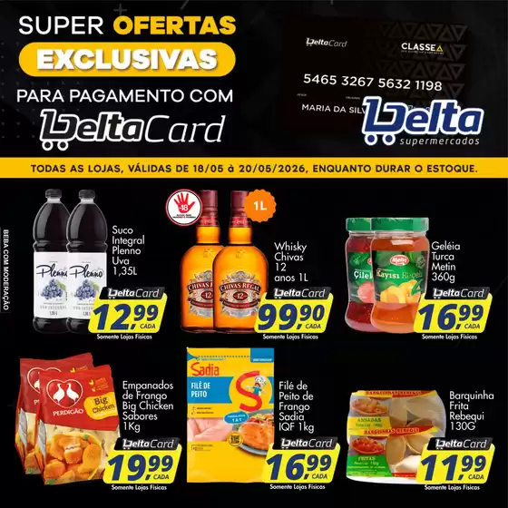 Catálogo Delta Supermercados | Melhores ofertas para todos os caçadores de pechinchas | 2026-05-18T00:00:00.000Z - 2026-05-20T00:00:00.000Z