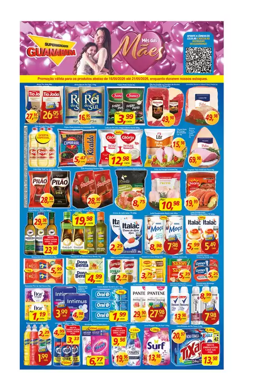 Catálogo Supermercados Guanabara | Encarte Supermercados Guanabara | 2026-05-16T00:00:00.000Z - 2026-05-21T00:00:00.000Z