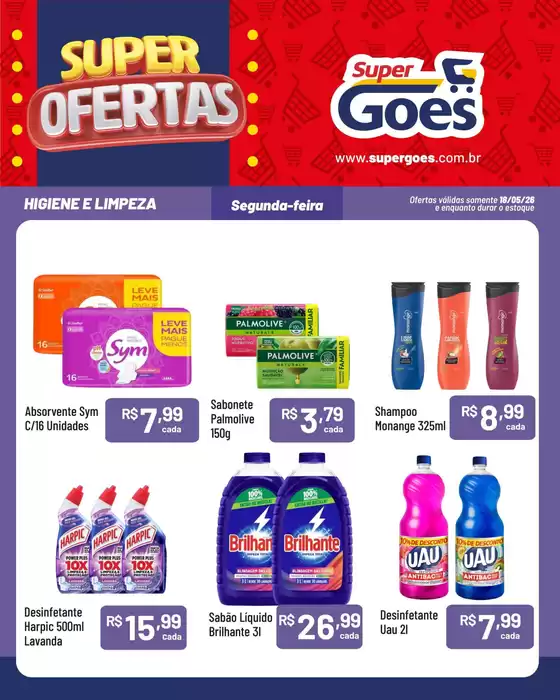 Catálogo Supermercados Goes | Ótima oferta para todos os clientes | 2026-05-18T00:00:00.000Z - 2026-05-18T00:00:00.000Z