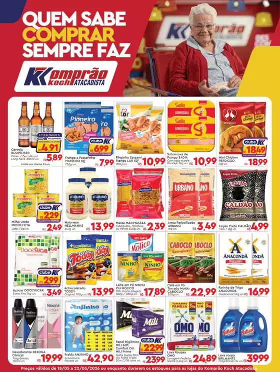 Catálogo Komprão Atacadista | Encarte Komprão Atacadista | 2026-05-18T00:00:00.000Z - 2026-05-22T00:00:00.000Z