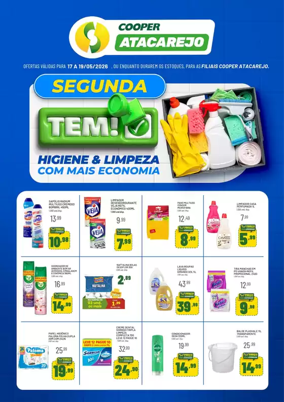 Catálogo Cooper | OFERTAS DA HIGIENE E LIMPEZA | 2026-05-17T00:00:00.000Z - 2026-05-19T00:00:00.000Z