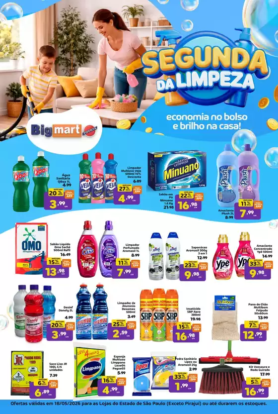 Catálogo Bigmart | Melhores ofertas para todos os caçadores de pechinchas | 2026-05-18T00:00:00.000Z - 2026-05-18T00:00:00.000Z