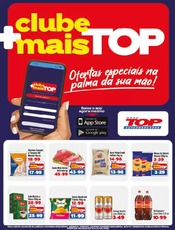 Catálogo Rede Top | Nossas melhores pechinchas | 2026-05-18T00:00:00.000Z - 2026-05-21T00:00:00.000Z