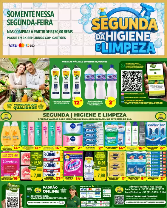Catálogo Supermercado Padrão | Encarte Supermercado Padrão | 2026-05-18T00:00:00.000Z - 2026-05-18T00:00:00.000Z
