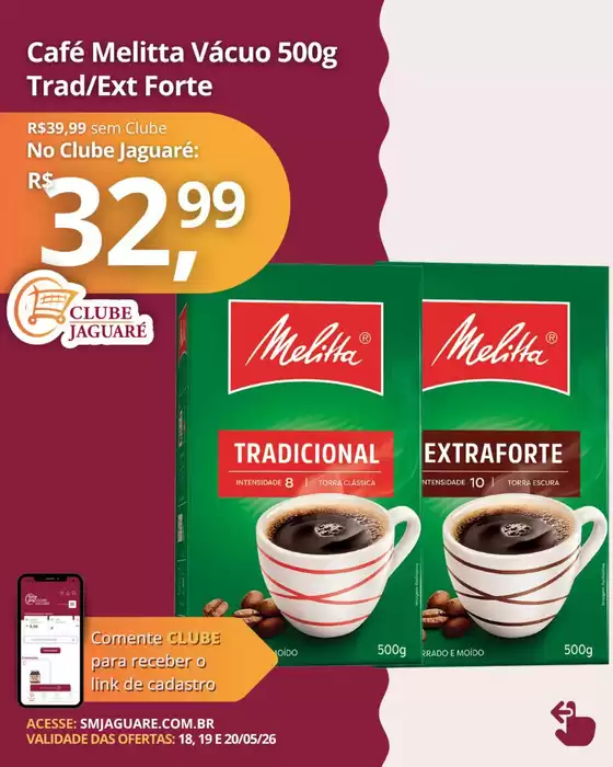 Catálogo Supermercado Jaguaré | Encarte Supermercado Jaguaré | 2026-05-18T00:00:00.000Z - 2026-05-20T00:00:00.000Z