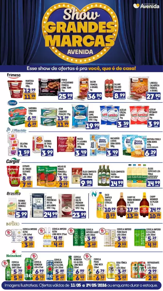 Catálogo Supermercados Avenida | Ótima oferta para caçadores de pechinchas | 2026-05-11T00:00:00.000Z - 2026-05-24T00:00:00.000Z