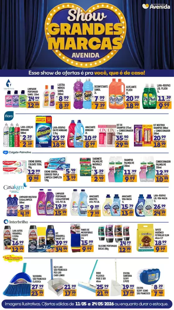 Catálogo Supermercados Avenida | Nossas melhores ofertas para você | 2026-05-11T00:00:00.000Z - 2026-05-24T00:00:00.000Z