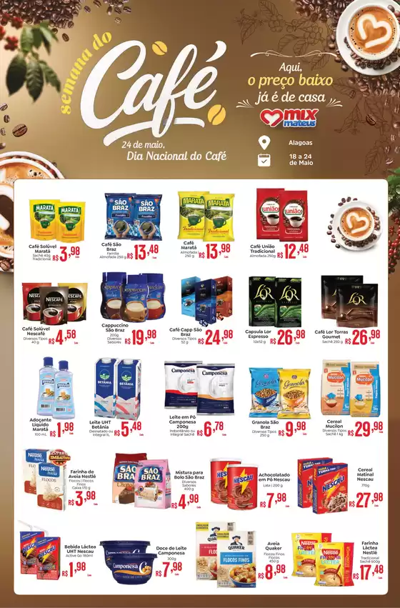 Catálogo Supermercados Mateus | Semana do Café | 2026-05-18T00:00:00.000Z - 2026-05-24T00:00:00.000Z