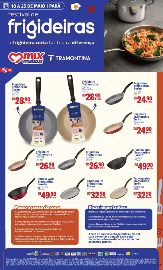 Catálogo Supermercados Mateus | Festival de frigideiras | 2026-05-18T00:00:00.000Z - 2026-05-25T00:00:00.000Z
