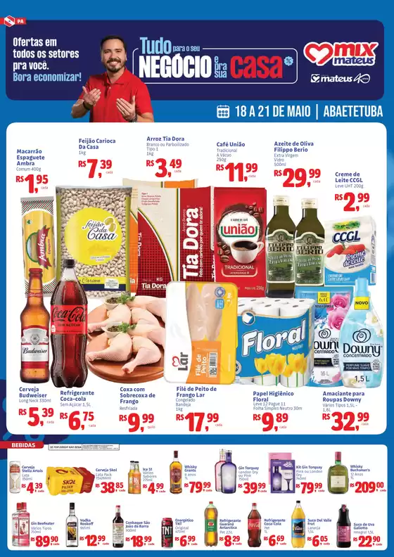 Catálogo Supermercados Mateus | Tudo Para O Seu Negocio e Pra Sua Casa | 2026-05-18T00:00:00.000Z - 2026-05-21T00:00:00.000Z