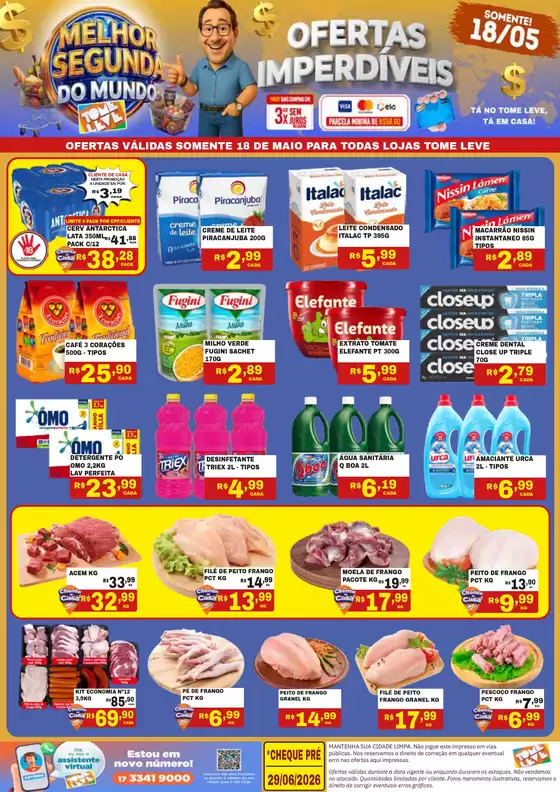 Catálogo Tome Leve | Ótima oferta para todos os clientes | 2026-05-18T00:00:00.000Z - 2026-05-18T00:00:00.000Z