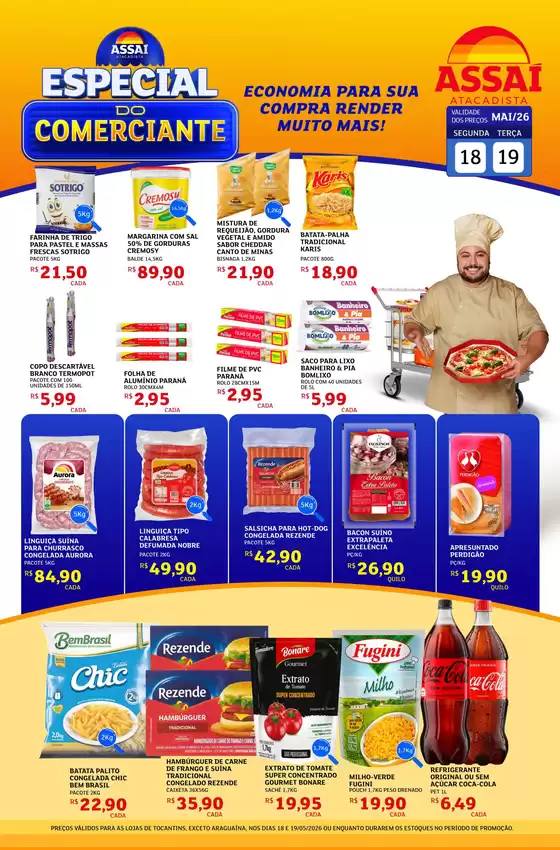 Catálogo Assaí Atacadista | Encarte Assaí Atacadista 47021-115 | 2026-05-18T00:00:00.000Z - 2026-05-19T00:00:00.000Z