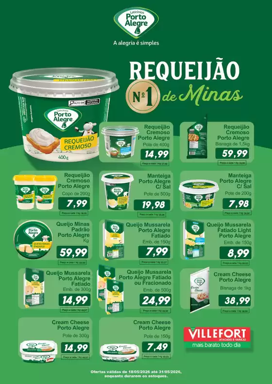 Catálogo Villefort Atacadista em Campo Grande | Ofertas Villefort Atacadista | 2026-05-18T00:00:00.000Z - 2026-05-31T00:00:00.000Z