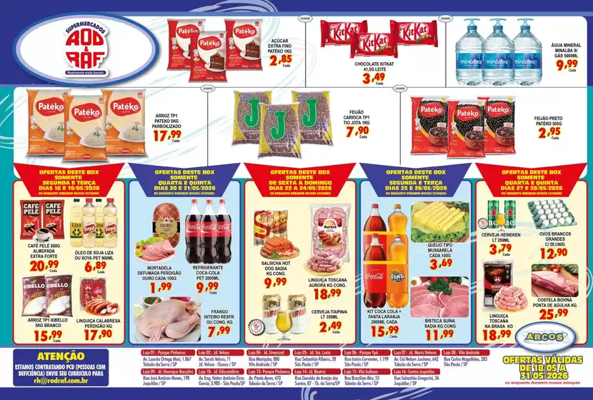 Catálogo Supermercados Rod e Raf em Campo Grande | Grandes descontos em produtos selecionados | 2026-05-18T00:00:00.000Z - 2026-05-31T00:00:00.000Z