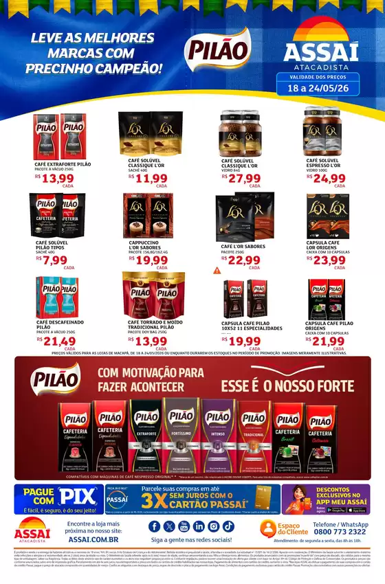 Catálogo Assaí Atacadista | Encarte Assaí Atacadista 47388-442 | 2026-05-18T00:00:00.000Z - 2026-05-24T00:00:00.000Z