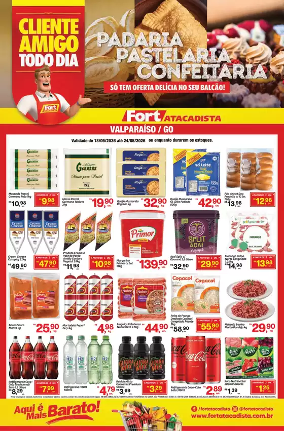 Catálogo Fort Atacadista | DF Fort Food Service Pastelaria 18 a 24 MAI 26 Valparaiso | 2026-05-18T00:00:00.000Z - 2026-05-24T00:00:00.000Z