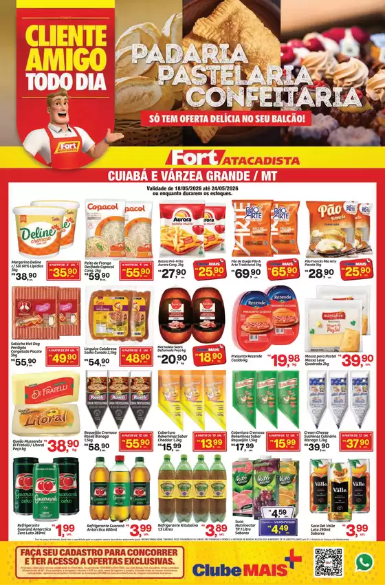 Catálogo Fort Atacadista | MT Fort Food Service Pastelaria Padaria e Confeitaria 18 a 24 MAI 26 | 2026-05-18T00:00:00.000Z - 2026-05-24T00:00:00.000Z