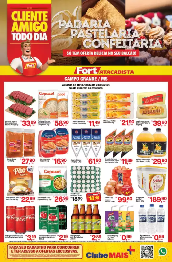 Catálogo Fort Atacadista | MS Fort Food Service Pastelaria Padaria e Confeitaria 18 a 24 MAI 26 | 2026-05-18T00:00:00.000Z - 2026-05-24T00:00:00.000Z