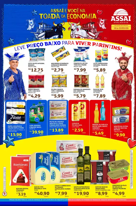 Catálogo Assaí Atacadista em Recife | Encarte Assaí Atacadista 47232-74 | 2026-05-18T00:00:00.000Z - 2026-05-21T00:00:00.000Z