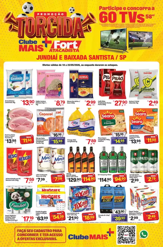Catálogo Fort Atacadista | SP Fort Semanal 3ª ED 18 a 22 MAI 26 Jundiai e Santos | 2026-05-18T00:00:00.000Z - 2026-05-22T00:00:00.000Z