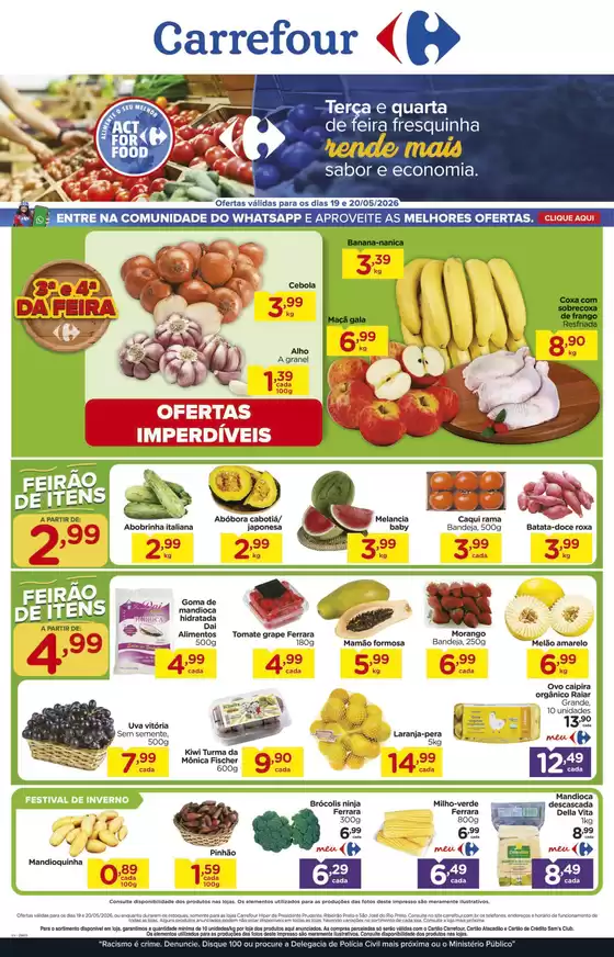 Catálogo Carrefour em Taubaté | Ofertas especiais para você | 2026-05-19T00:00:00.000Z - 2026-05-20T00:00:00.000Z