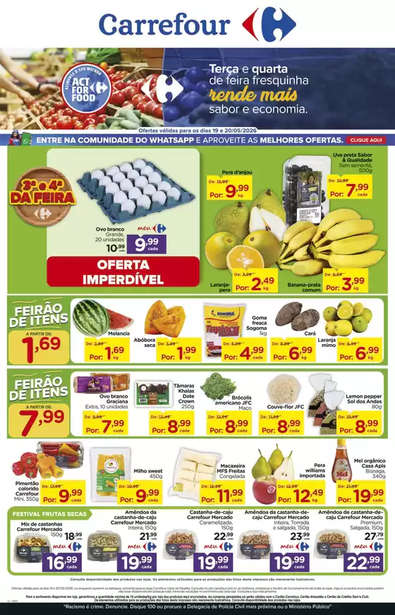 Catálogo Carrefour | Ótima oferta para todos os clientes | 2026-05-19T00:00:00.000Z - 2026-05-20T00:00:00.000Z