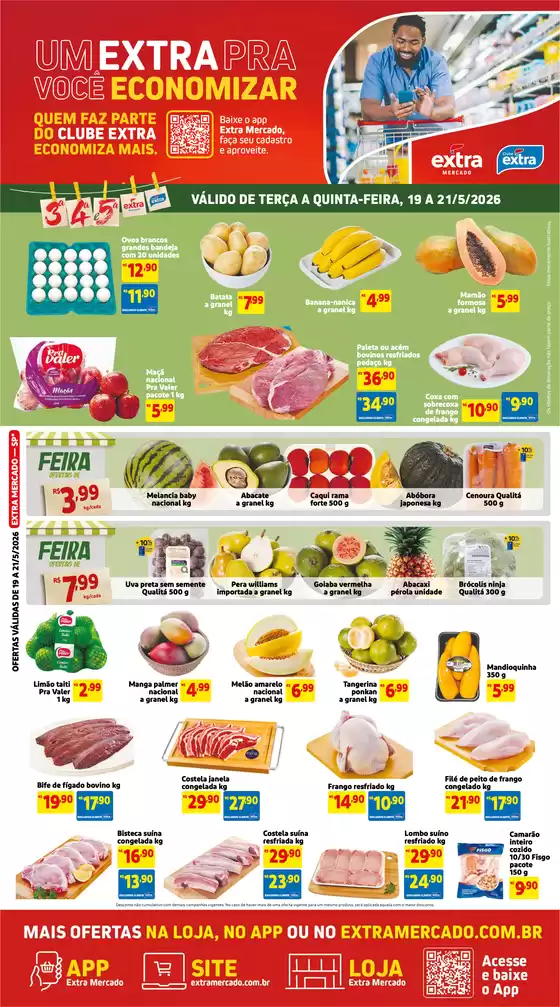 Catálogo Extra | Ofertas para caçadores de pechinchas | 2026-05-19T00:00:00.000Z - 2026-05-21T00:00:00.000Z