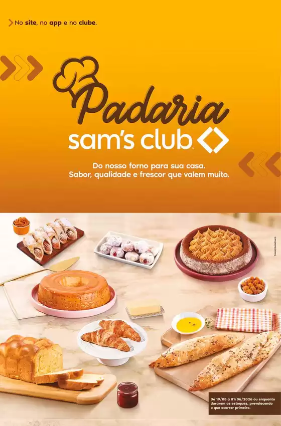 Catálogo Sam's Club em São José dos Campos | OFERTAS ESPECIAL PADARIA | 2026-05-19T00:00:00.000Z - 2026-06-01T00:00:00.000Z