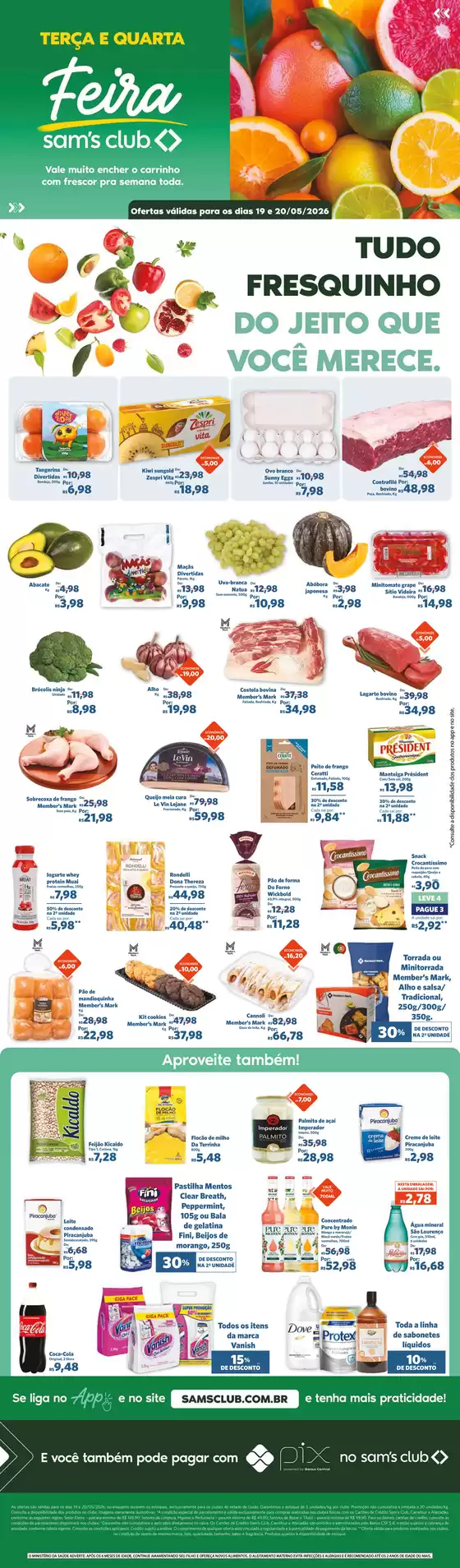 Catálogo Sam's Club | Economize agora com nossas ofertas | 2026-05-19T00:00:00.000Z - 2026-05-20T00:00:00.000Z