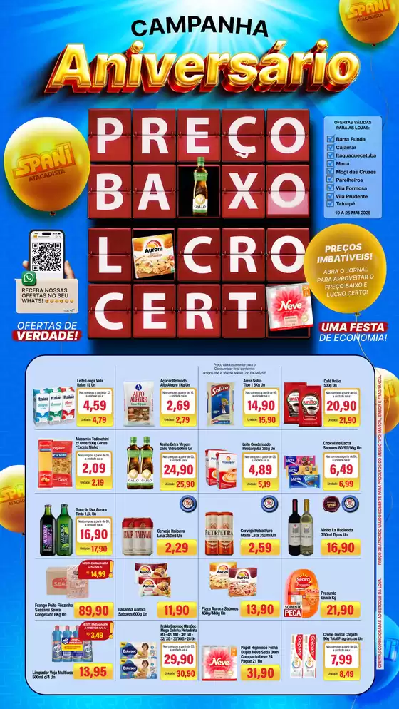Catálogo Spani Atacadista | Jornal de Ofertas GDE 19 a 25 05 | 2026-05-19T00:00:00.000Z - 2026-05-25T00:00:00.000Z