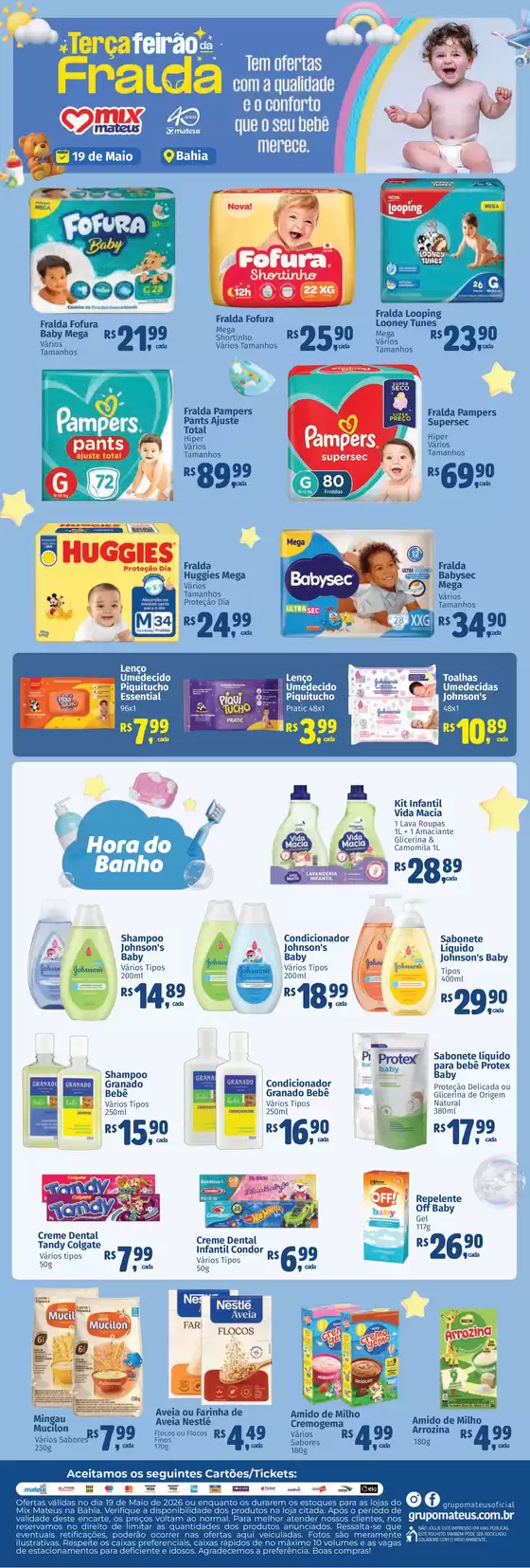 Catálogo Supermercados Mateus | Terça da Fralda | 2026-05-19T00:00:00.000Z - 2026-05-19T00:00:00.000Z