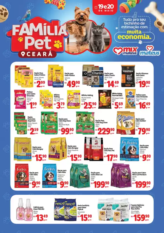 Catálogo Supermercados Mateus | Familia Pet | 2026-05-19T00:00:00.000Z - 2026-05-19T00:00:00.000Z