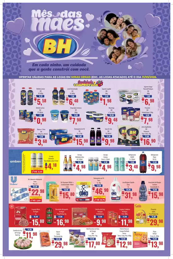Catálogo Supermercados BH | Ofertas exclusivas | 2026-05-19T00:00:00.000Z - 2026-05-31T00:00:00.000Z