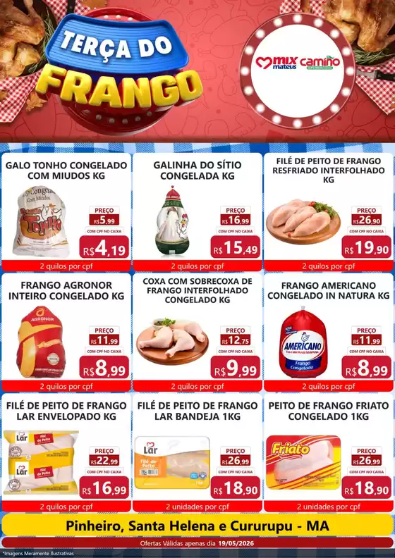 Catálogo Supermercados Mateus | Terça do Frango | 2026-05-19T00:00:00.000Z - 2026-05-19T00:00:00.000Z
