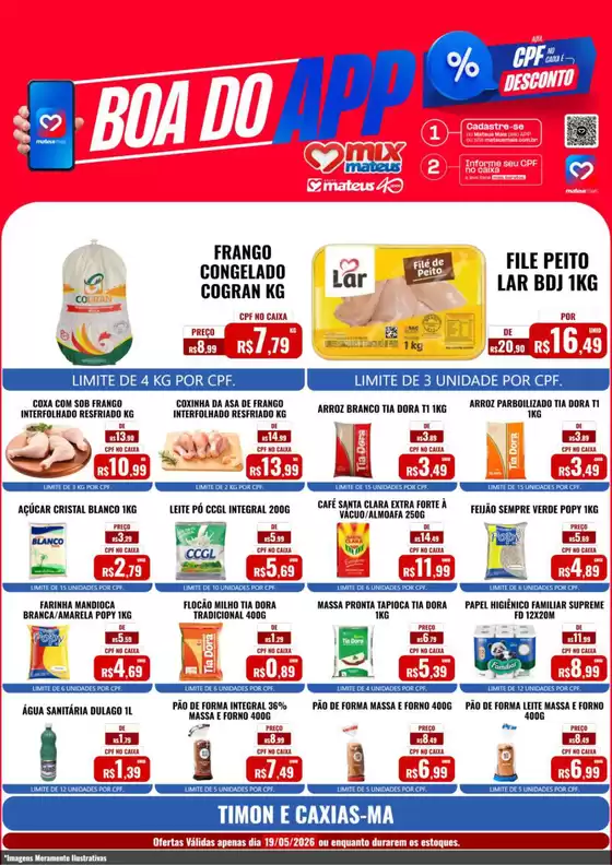 Catálogo Supermercados Mateus | Boa do App | 2026-05-19T00:00:00.000Z - 2026-05-19T00:00:00.000Z