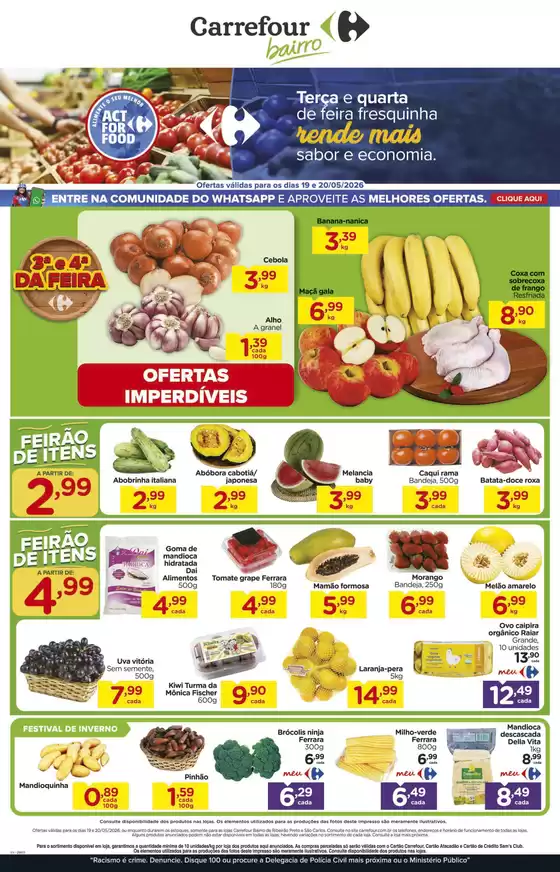 Catálogo Carrefour Bairro | Ofertas exclusivas e pechinchas | 2026-05-19T00:00:00.000Z - 2026-05-20T00:00:00.000Z