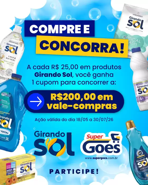 Catálogo Supermercados Goes | Encarte Supermercados Goes | 2026-05-18T00:00:00.000Z - 2026-07-30T00:00:00.000Z
