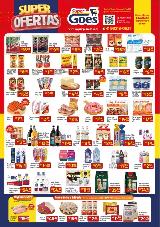 Catálogo Supermercados Goes | Ofertas exclusivas para nossos clientes | 2026-05-18T00:00:00.000Z - 2026-05-26T00:00:00.000Z