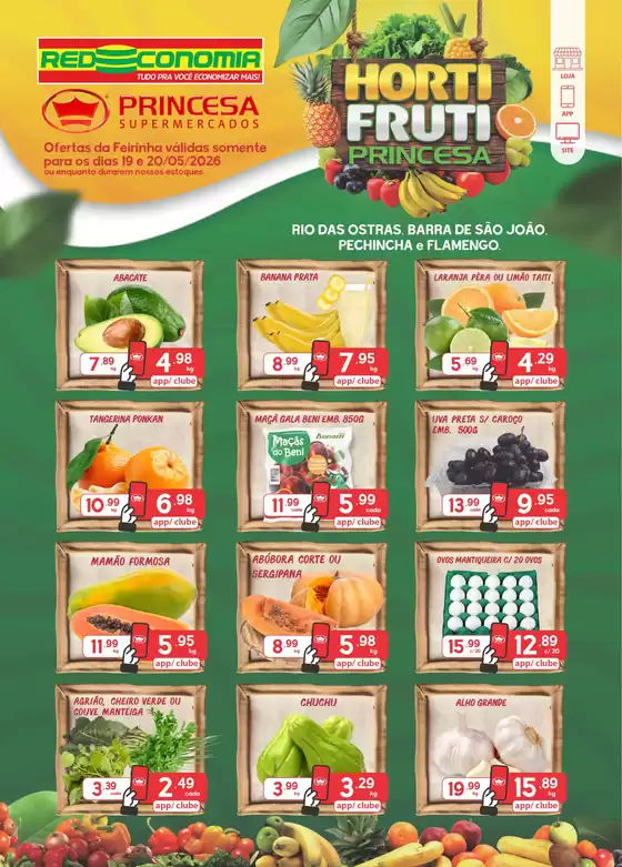 Catálogo Princesa Supermercados | Feirinha G2 - validade 19 e 20/05 | 2026-05-19T00:00:00.000Z - 2026-05-20T00:00:00.000Z