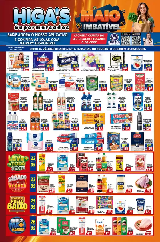 Catálogo Supermercado Higas em Rio de Janeiro | Higas MAI3 | 2026-05-20T00:00:00.000Z - 2026-05-26T00:00:00.000Z