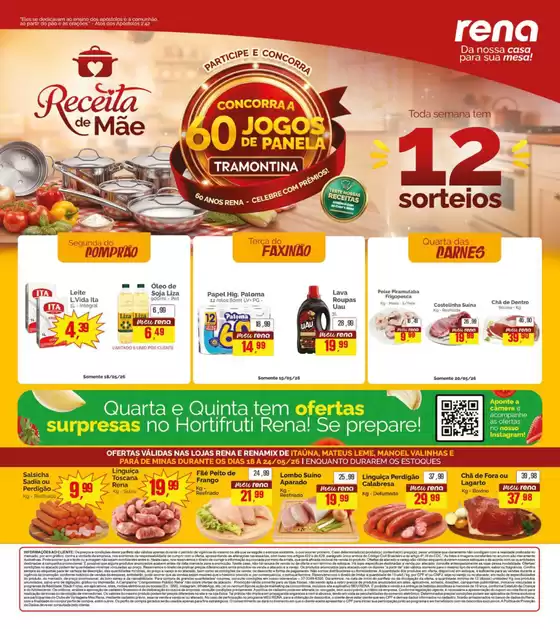 Catálogo Supermercados Rena | Grandes descontos em produtos selecionados | 2026-05-18T00:00:00.000Z - 2026-05-26T00:00:00.000Z